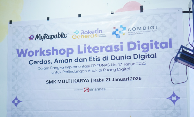 SMK Multi Karya Gelar Seminar Digital Bersama MyRepublic, Dorong Siswa Cerdas dan Etis di Dunia Digital